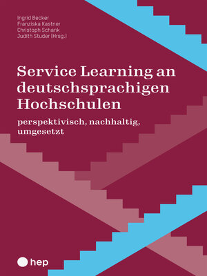 cover image of Service Learning an deutschsprachigen Hochschulen (E-Book)